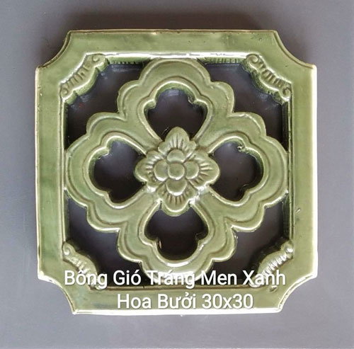 Ưu điểm nổi bật của gạch bông gió tráng men