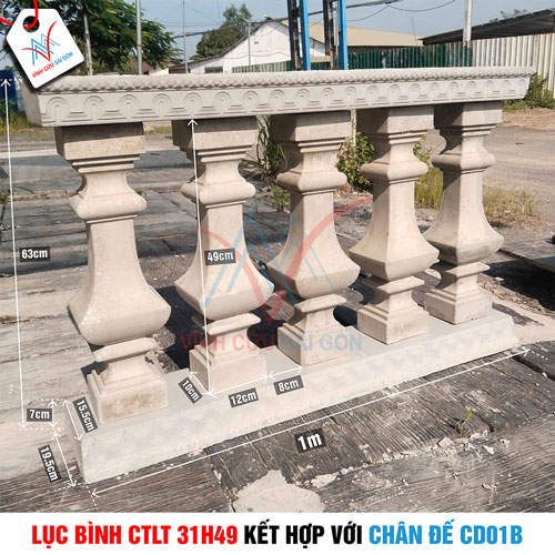 Bộ lục bình CTLT 31H49 và chân đế CD01B
