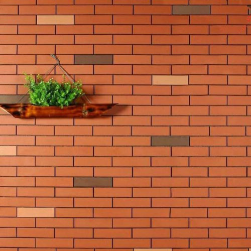 Công trình thực tế sử dụng Gạch thẻ Hạ Long 24x6 màu đỏ lợt