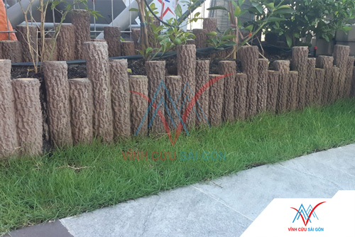 Công trình thực tế sử dụng bó vỉa gốc me cụm N