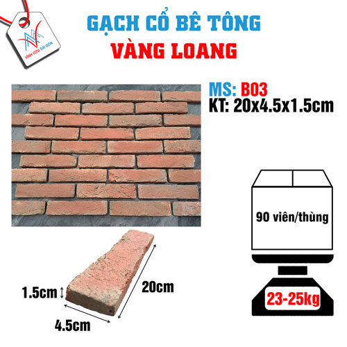 Gạch cổ vàng loang B03