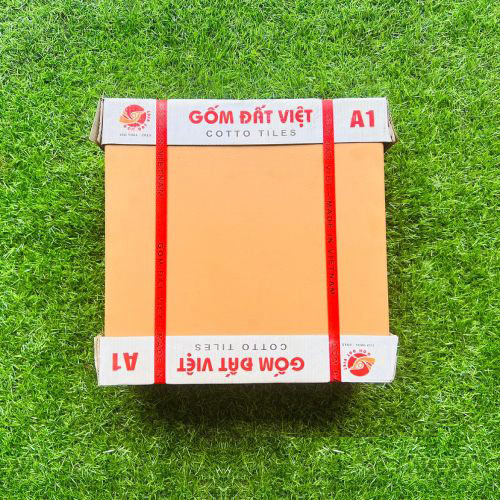 Gạch tàu Đất Việt - màu kem vàng