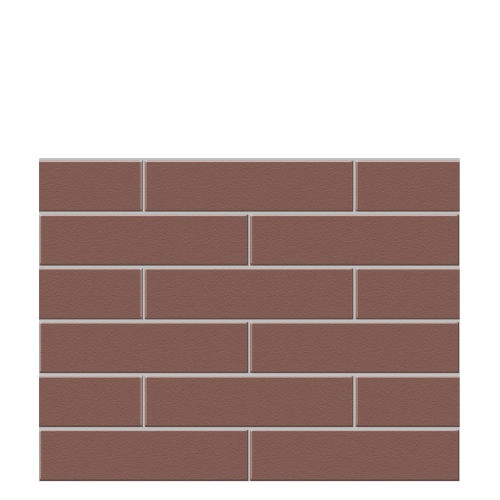 Gạch thẻ Đất Việt 24x6 - màu cà phê