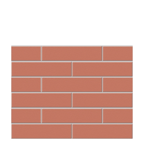 Gạch thẻ Đất Việt 24x6 - màu đỏ