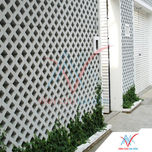 Công trình thực tế sử dụng Gạch trồng cỏ 8 lỗ nhám