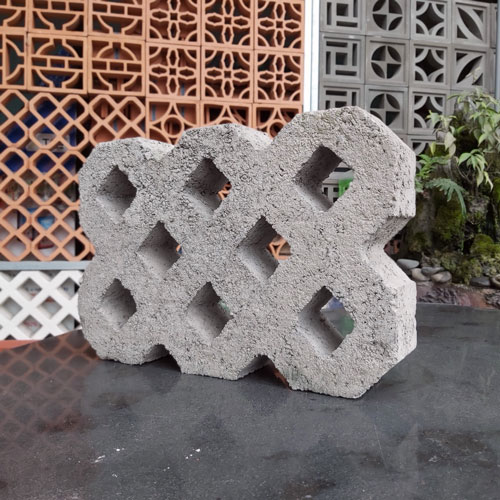 Gạch trồng cỏ 8 lỗ nhám