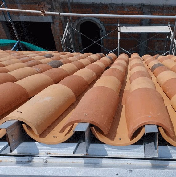 Công trình thực tế sử dụng Ngói địa trung hải Hạ Long.