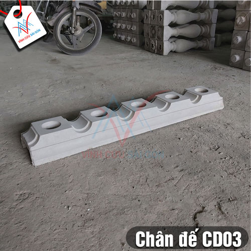Hình ảnh thực tế của Chân đế 03 (Mã CD03).
