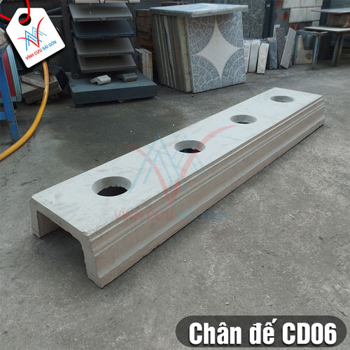 Hình thực tế của Chân đế 06 (Mã CD06).