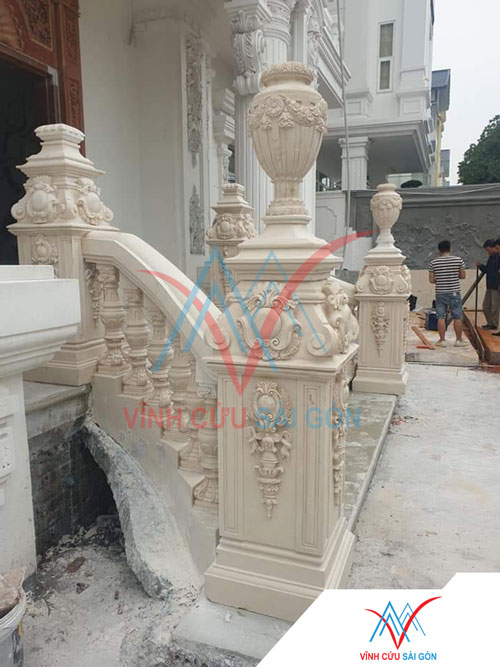 Công trình thực tế sử dụng Trụ góc 02.