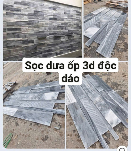 Đá sọc dưa 3D