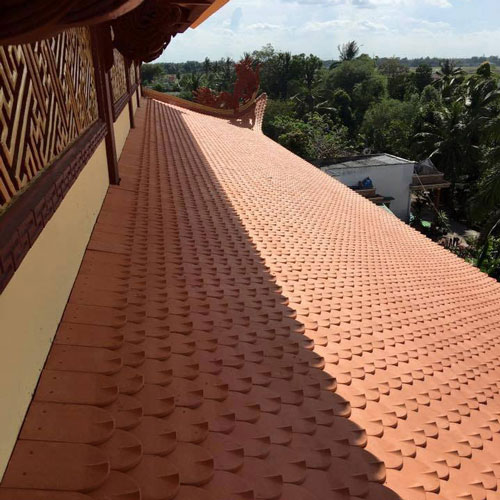 Công trình thực tế sử dụng Ngói mũi hài 50 Đồng Nai.