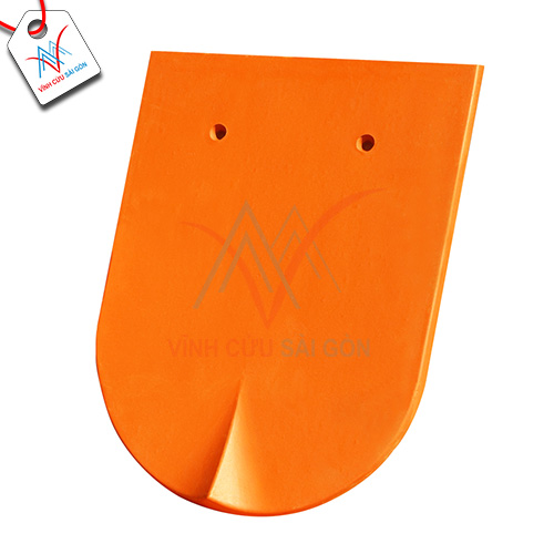 Ngói mũi hài 50 tráng men đỏ Đồng Nai