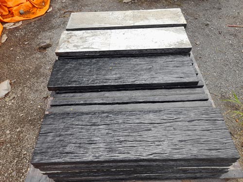 Bê tông giả gỗ B13 Đen