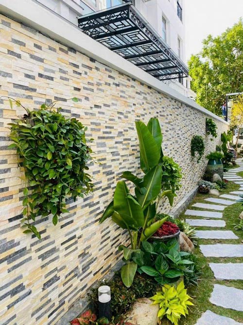 Công trình thực tế sử dụng Đá ghép 4 màu.