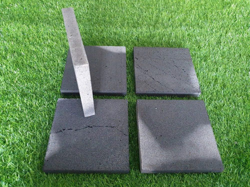 Đá ong xám 15x15x2cm