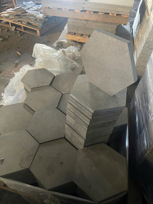 Đá ong xám lục giác