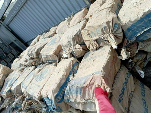 Đá suối quy cách 20 đóng gói thành từng bao