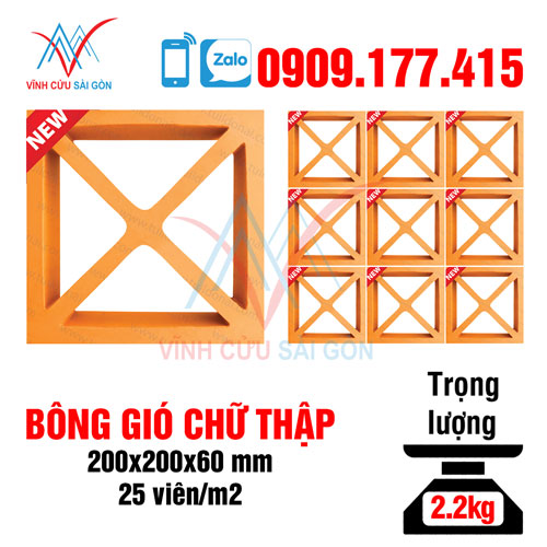 Bông gió chữ thập