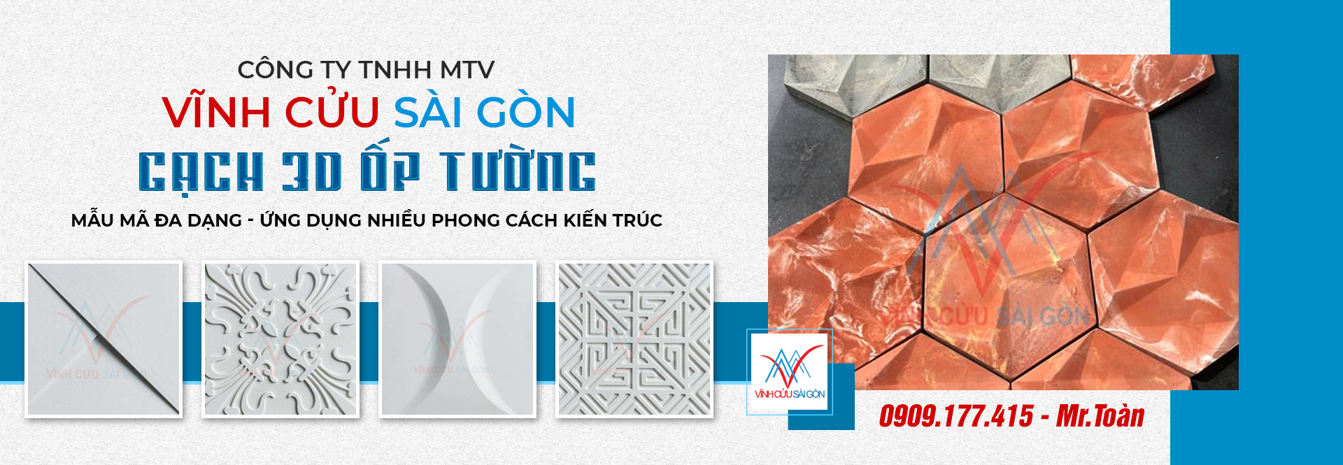 Gạch 3D Ốp Tường